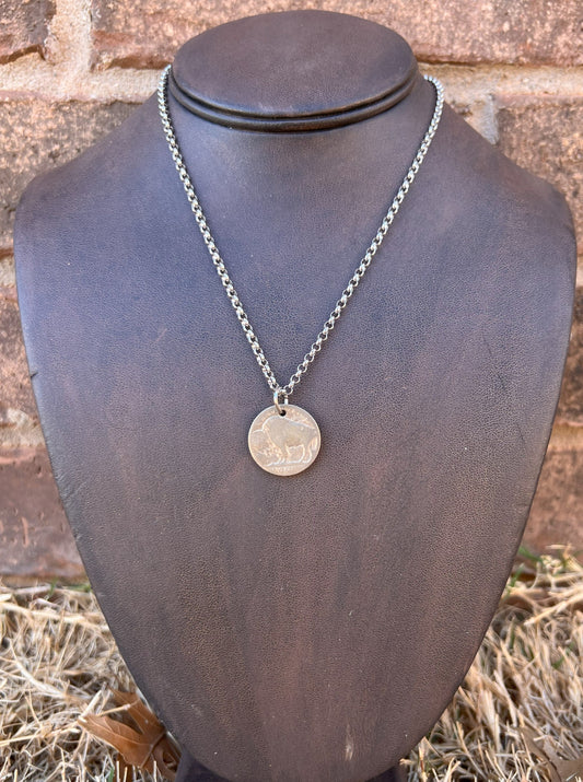 Buffalo Nickel Necklace 3