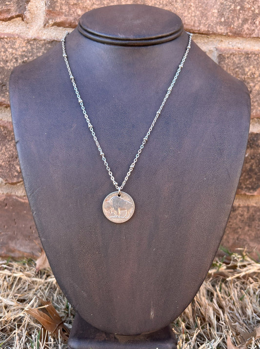 Buffalo Nickel Necklace 2