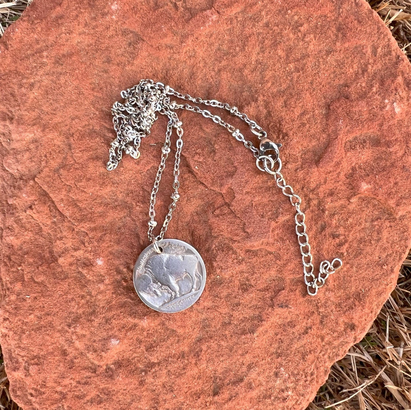 Buffalo Nickel Necklace 2