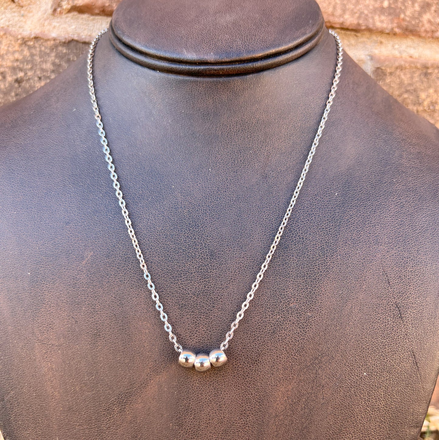 Stainless Steel Simple Layering Necklace