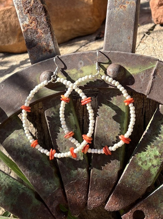 Red Spiny Oyster Spines & Magnesite Hoops