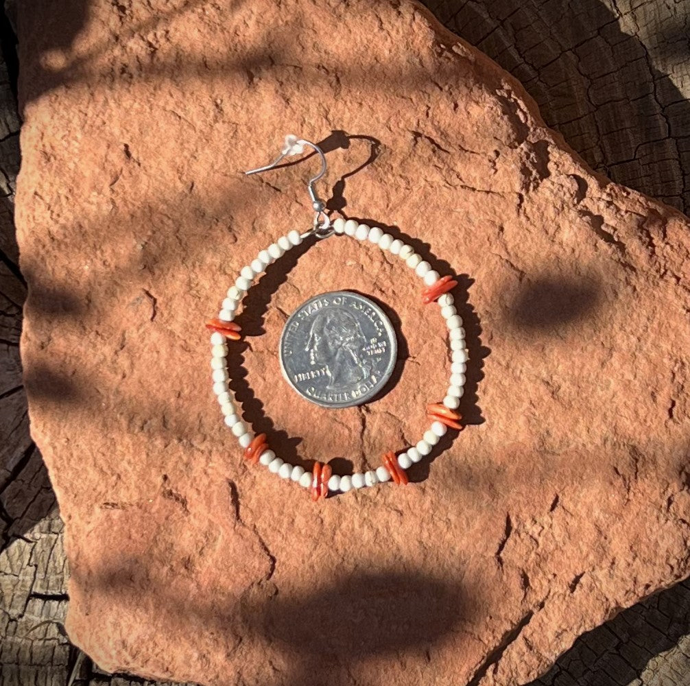 Red Spiny Oyster Spines & Magnesite Hoops