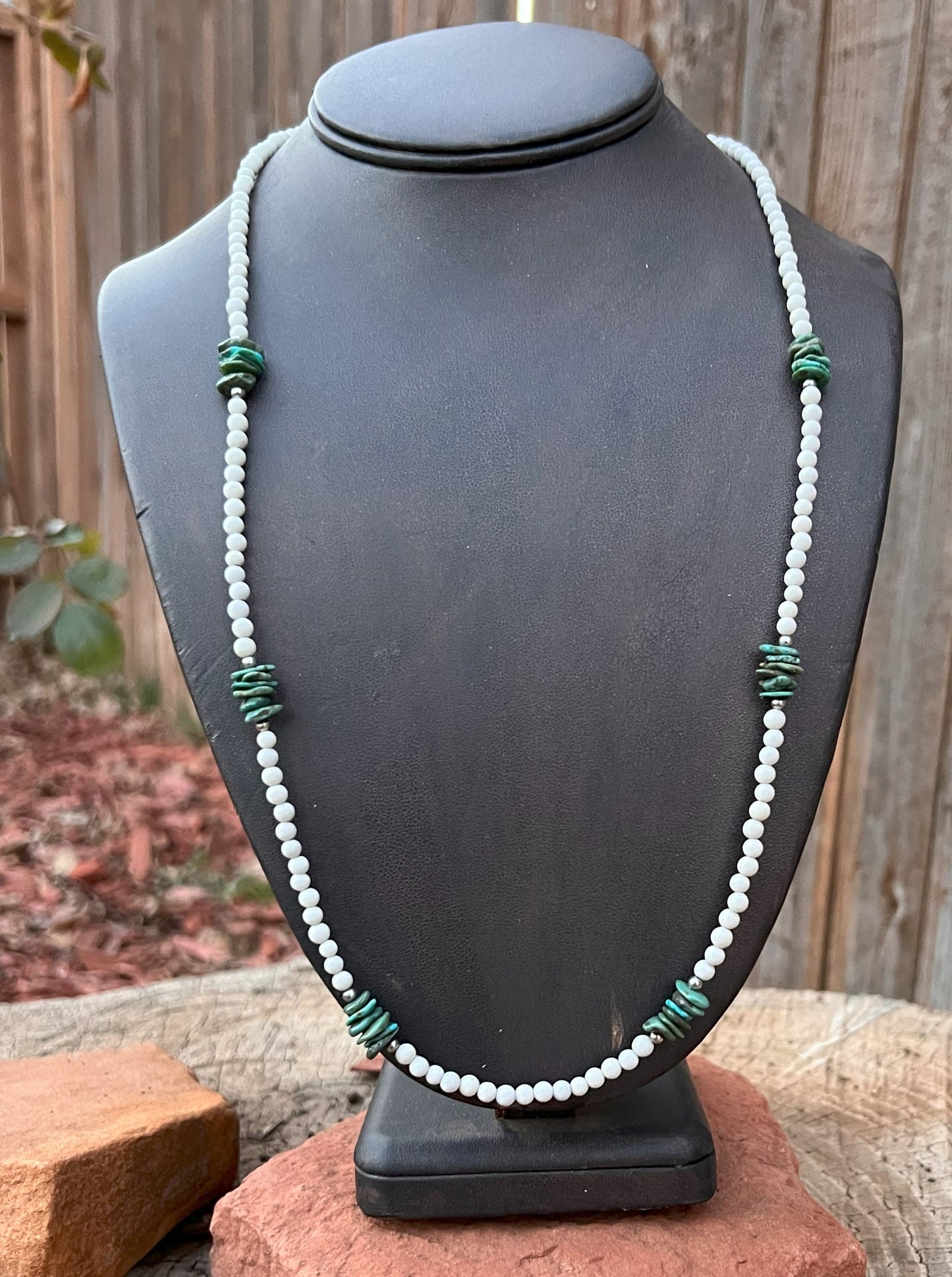 Turquoise & Magnesite Necklace